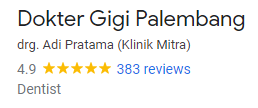 Review Dokter Gigi Palembang